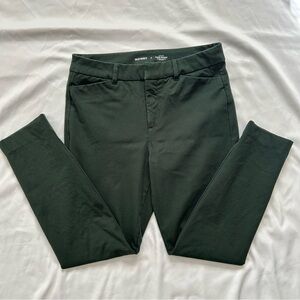 Old Navy High-Rise Pixie Skinny Ankle Pants Forest Green Size 8